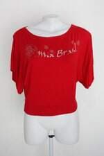 Blusa feminina vermelha