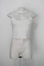 Cropped Mixed feminino branco