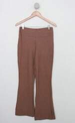 Calça de tecido Lucy In The Sky feminina marrom