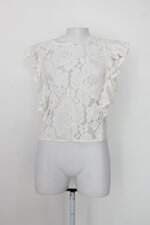 Blusa Zara feminina off-white
