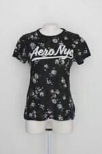 Blusa classic crew feminina preta mix estampada