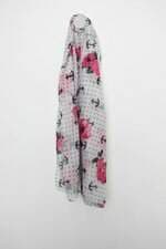 Lenço feminino mix de estampas 