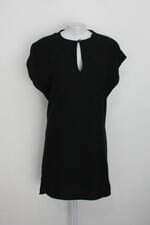 Vestido chifon feminino preto
