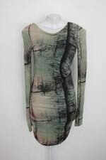 Vestido handbook feminino verde estampado