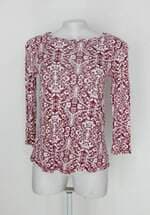 Blusa luigi bertolli feminina estampada