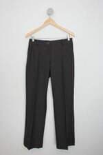 Calça Social madame ms feminina cinza escuro