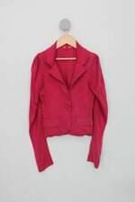 Blazer Mini Dress feminino rosa