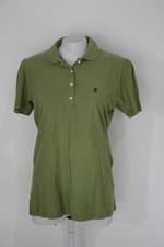 Polo ad masculina verde com Bordado