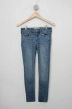 Calça jeans abercrombie & fitch feminina azul