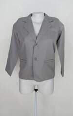 Blazer cia dos sonhos feminino cinza