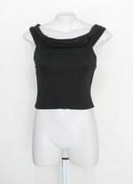 Blusa ribana renner feminina preta