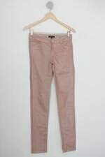 Calça de sarja morgan feminina rosa