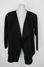 Blazer crochetta feminino preto
