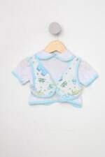 Blusa Infantil com colete estampado