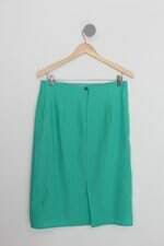 Saia feminina verde com Forro