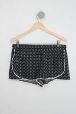 Shorts No Boundaries feminino preto com Bordado e estampa