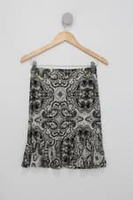 Saia kahelen feminina estampa Paisley
