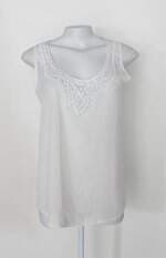Regata gregory feminina branco com Aplique