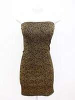 Vestido Tomara Que Caia Dourado Renner