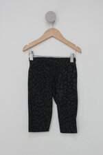 Calça Infantil cativa preta com animal print 
