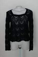 Suéter de tricot m. officer feminino azul marinho 