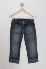 Calça Jeans Ellus Laundry & Co Feminina Mesclado com Detalhes de Costura