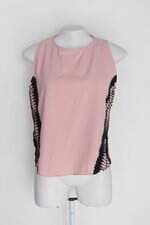 Regata maria valentina feminina rosa com Renda