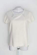 Blusa canal feminina branca