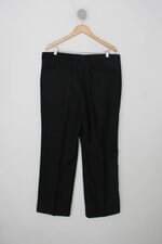 Calça de tecido Giorgio Armani masculina preta