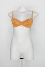 Sutiã amourette feminino amarelo com Renda