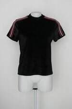 Blusa shoulder feminina preta