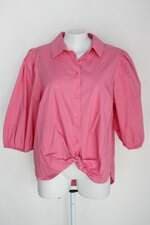 Camisa h&m feminina rosa com Barra Mullet