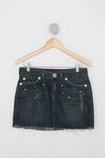 Minissaia cea feminina com Strass