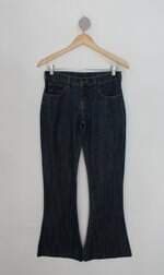 Calça Jeans Flare miele denim feminina azul