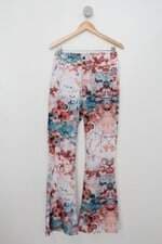 Calça de tecido Ju Leduc feminina mix de estampa