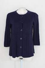 Cardigan ann taylor feminino roxo