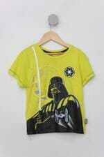 Camiseta Infantil disney amarela estampada