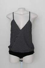 Body blessed feminino preto poás com Franzido e Forro