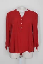 Blusa feminina coral