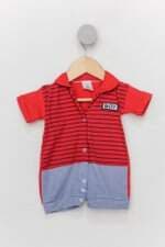 Body Infantil d.f kako listrado patch boy