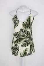 Blusa canal feminina estampada com Forro