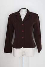 Casaco popo femininp marrom