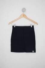 Minissaia feminina azul