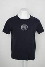 Camiseta natural art masculina azul com Silk