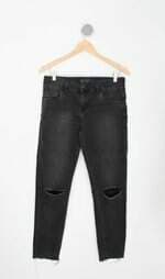 Calça de sarja Riachuelo feminina preta