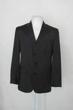 Blazer Cambridge masculino preto