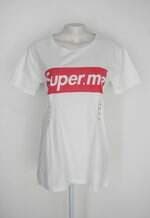 Blusa amaro feminino branco com Aplique