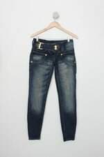 Calça Jeans denuncia jeans feminina azul
