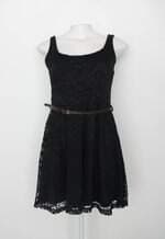 Vestido c&a feminino preto com Renda
