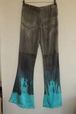 Calça Pantalona Lalah Barra Azul